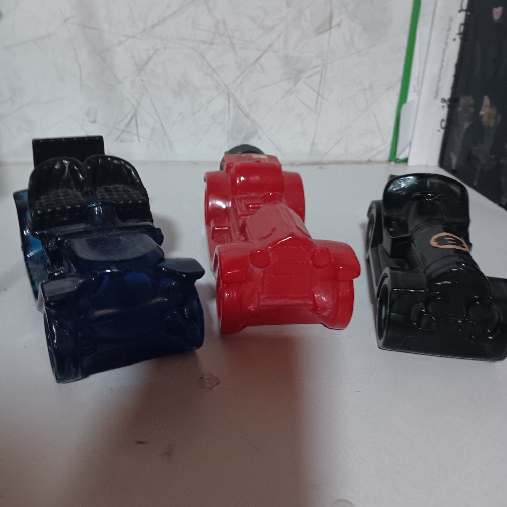 !3 AVON Car Bottles